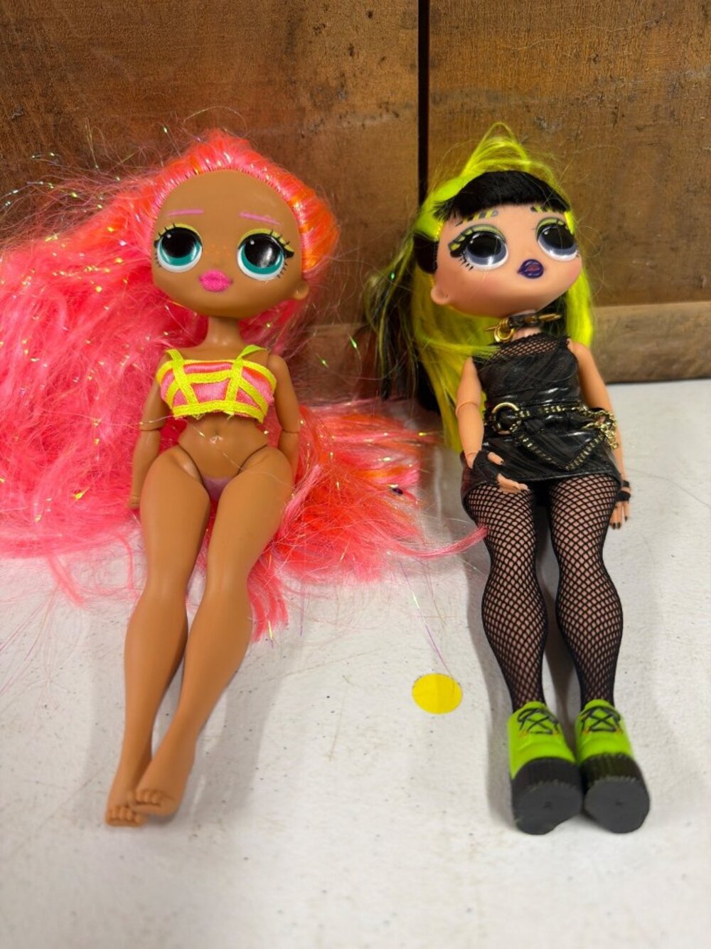 LOL Surprise Dolls Neon-Themed With Accessories - Set Of 2